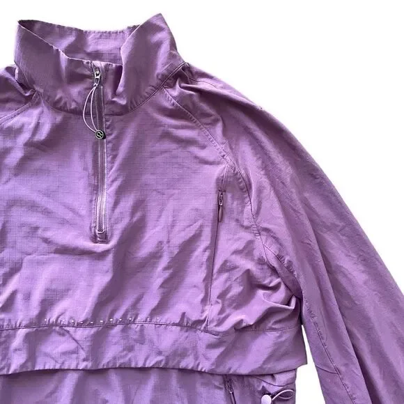 Lululemon Ripstop Pullover Running Half Zip Vintage Plum Purple Size 4 - Picture 3 of 8